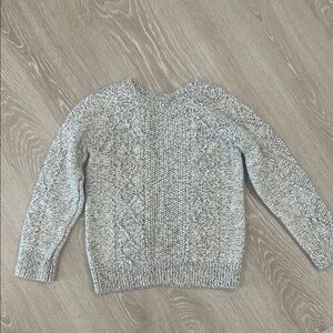 GAP Kids Marled Cable Knit Sweater